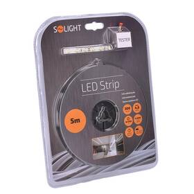 LED pásik Solight 4,8 W/m, studená biela 6000K, adaptér s vypínačom 

 obrázok produktu 2 z 2