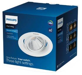 Vstavané svietidlo Philips Pomeron Dim 070, 7W, neutrálna biela biele

 obrázok produktu 2 z 2