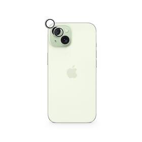 Ochranné sklo šošovky fotoaparátu Epico Aluminium Lens Protector na Apple iPhone 15/15 Plus zelené

 obrázok produktu 1 z 1
