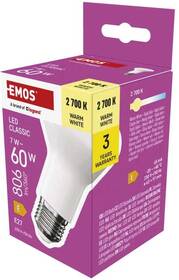 LED žiarovka EMOS Classic reflektor, 7 W, 806lm, E14, teplá biela 

 obrázok produktu 11 z 13