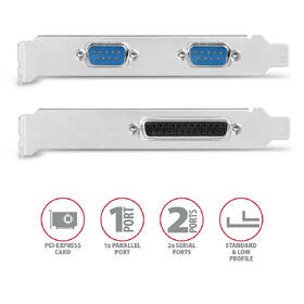 Radič Axagon PCEA-PSN - 1x LPT + 2x RS232 

 obrázok produktu 1 z 3