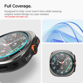 Tvrdené sklo Spigen tR EZ Fit na Samsung Galaxy Watch Ultra, (2 ks) 

 obrázok produktu 5 z 10