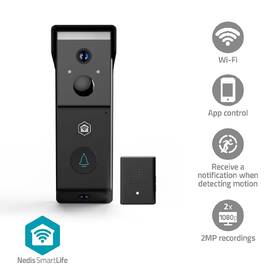 Videozvonček Nedis SmartLife WIFICDP31BK čierny

 obrázok produktu 5 z 13