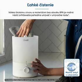 Zvlhčovač vzduchu Levoit DUAL 150 biely

 obrázok produktu 5 z 8
