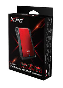 Box na HDD ADATA EX500, 2,5" SATA, USB, 3.1 čierny/červený

 obrázok produktu 4 z 11
