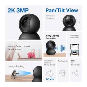 IP kamera TP-Link Tapo C211 čierna

 obrázok produktu 2 z 7
