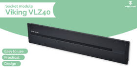Zásuvková lišta Viking 40 cm, na 5 modulov, zápustná sivá

 obrázok produktu 2 z 3