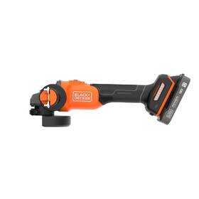 Uhlová brúska akumulátorová Black-Decker BCG6L8D1S-QW (s batériou) 

 obrázok produktu 2 z 4