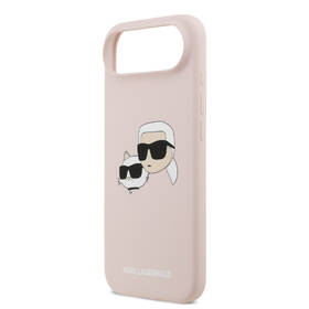 Kryt na mobil Karl Lagerfeld Liquid Silicone Double Heads MagSafe na Apple iPhone Air ružový

 obrázok produktu 5 z 7