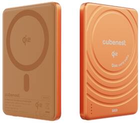 Powerbank Cubenest SlimDual MagSafe Qi2 5000 mAh oranžová

 obrázok produktu 2 z 4