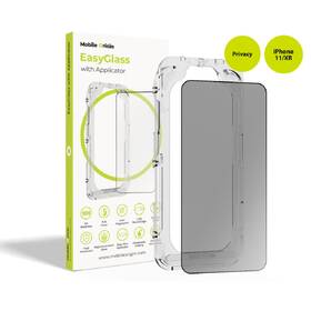 Tvrdené sklo Mobile Origin EasyGlass Privacy na iPhone 11/XR, s aplikátorom priehľadné

 obrázok produktu 1 z 9