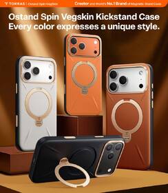 Kryt na mobil Torras Ostand Q3 Vegskin na Apple iPhone 17 Pro čierny

 obrázok produktu 7 z 7