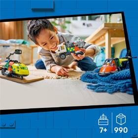 Stavebnica LEGO® City 60505 Remix: Lietadlo, servisné vozidlo a vznášadlo 

 obrázok produktu 6 z 9