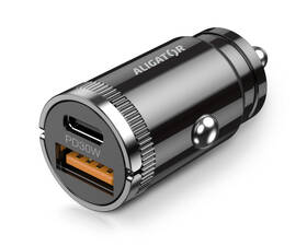 Adaptér do auta Aligator CHPD0006, PD 30W, 1xUSB, 1xUSB-C čierny

 obrázok produktu 6 z 7