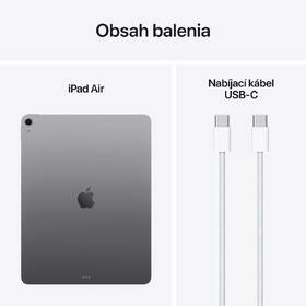 Tablet Apple Air 13" M3 Wi-Fi 256GB - kozmicky sivý 

 obrázok produktu 10 z 10