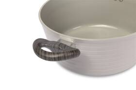 Kastról s pokrievkou Lamart LT1268 STRIPE, 24cm sivý

 obrázok produktu 3 z 7