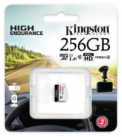Pamäťová karta Kingston Endurance microSDXC 256GB (95R/45W) 

 obrázok produktu 2 z 2