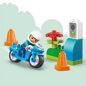 Stavebnica LEGO® DUPLO® 10471 Modrá policajná motorka 

 obrázok produktu 8 z 9