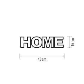 LED dekorácie EMOS nápis HOME drevený, 45cm, 2x AA, vnútorná, teplá biela 

 obrázok produktu 2 z 4