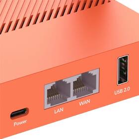 Router Cudy TR1200 AC1200 Wi-Fi VPN Travel oranžový

 obrázok produktu 5 z 9