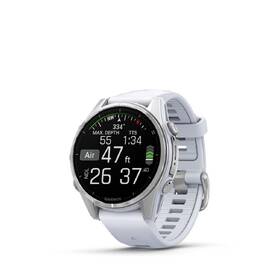 Inteligentné hodinky Garmin fenix 8 43 mm AMOLED - Silver / Whitestone Silicone Band 

 obrázok produktu 3 z 13
