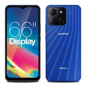 Mobilný telefón Aligator S6600 Duo 4 GB / 64 GB modrý

 obrázok produktu 5 z 5
