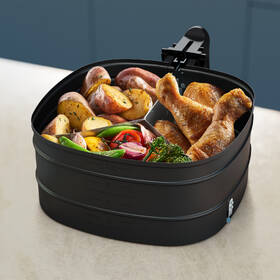 Oddeľovač pokrmov Philips HD9916/00 3v1 Airfryer XXL strieborný

 obrázok produktu 2 z 3