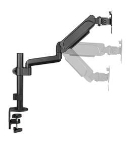 Držiak Gembird MA-DA1P-01, pre monitor, naklápacie, pre uhlopriečky 17"-32”, nosnosť 9kg čierny

 obrázok produktu 2 z 4