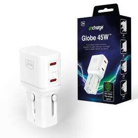 Nabíjačka do siete 3mk InCharge® Globe 45W biely

 obrázok produktu 1 z 9