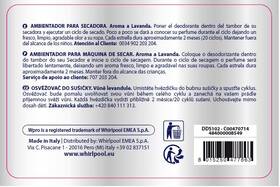Vôňa do sušičky Whirlpool levandule (2 ks) 

 obrázok produktu 1 z 2