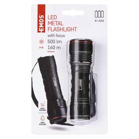 Lampáš EMOS 500 lm, 4× AAA, FOKUS čierna

 obrázok produktu 3 z 3