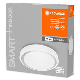 LED stropné svietidlo LEDVANCE SMART+ Tunable White Moon 380 sivé

 obrázok produktu 2 z 3