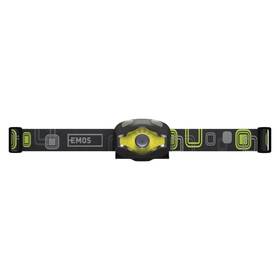 Čelovka EMOS P3536, COB LED + LED, 220 lm, 100 m, 3x AAA 

 obrázok produktu 3 z 10
