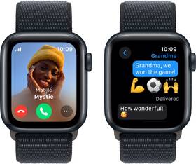 Inteligentné hodinky Apple GPS + Cellular 44mm puzdro z tmavého atramentového hliníka - tmavo atramentový prievlečný športový remienok 

 obrázok produktu 3 z 5