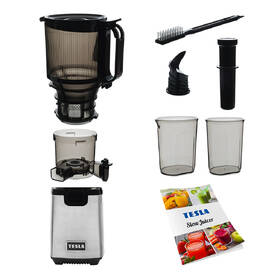 Odšťavovač Tesla SlowJuicer SJ770 XXL Deluxe čierny/strieborný

 obrázok produktu 13 z 14