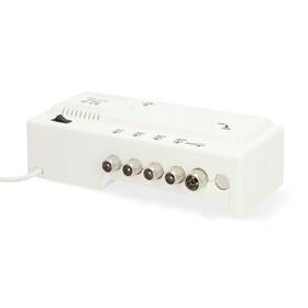 Zosilňovač Nedis 20 dB, 5x IEC, ovládanie zosilnenia biely

 obrázok produktu 2 z 5
