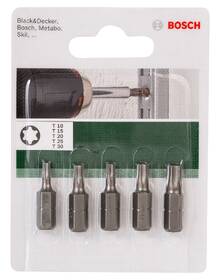 Sada bitov Bosch 2.609.255.970 (5 ks) 

 obrázok produktu 1 z 1