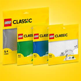 Stavebnica LEGO® Classic 11026 Biela podložka na stavanie 

 obrázok produktu 3 z 7