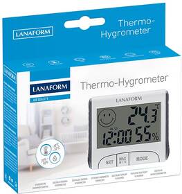 Teplomer Lanaform THERMO-HYGROMETER biela

 obrázok produktu 5 z 5