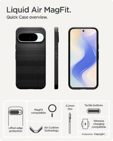 Kryt na mobil Spigen Liquid Air MagSafe na Google Pixel 10 Pro/Pixel 10 čierny

 obrázok produktu 11 z 15