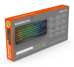 Klávesnica SteelSeries Apex 3 TKL CZ čierna

 obrázok produktu 12 z 14
