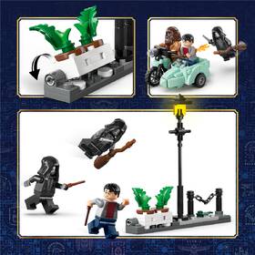 Stavebnica LEGO® Harry Potter™ 76459 Hagrid™ a Harryho útěk ze Zobí ulice 

 obrázok produktu 3 z 9