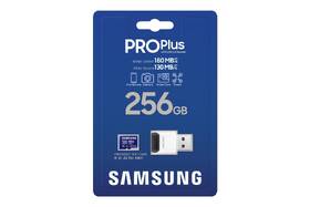 Pamäťová karta Samsung 256GB UHS-I U3 (180R/130W) + USB adaptér 

 obrázok produktu 5 z 5