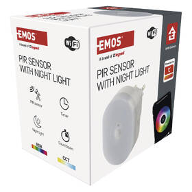 Detektor pohybu EMOS GoSmart, s nočným svetlom, Wi-Fi 

 obrázok produktu 16 z 17