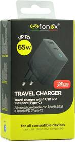 Cestovná nabíjačka Fonex USB-C/U PD 65W 

 obrázok produktu 1 z 1