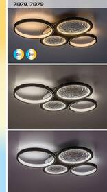 LED stropné svietidlo Rabalux ARANIS 71379, 40W, stmievanie, ovládanie čierne

 obrázok produktu 4 z 6