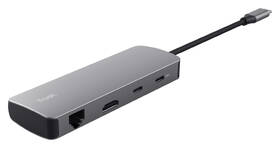 USB Hub Trust Dalyx 8v1 USB-C sivý

 obrázok produktu 2 z 16