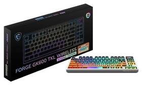 Klávesnica MSI Forge GK600 TKL Wireless Mars biela

 obrázok produktu 4 z 4