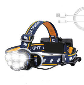 Čelovka Solight 550 lm, Li-Ion, USB čierna

 obrázok produktu 1 z 7