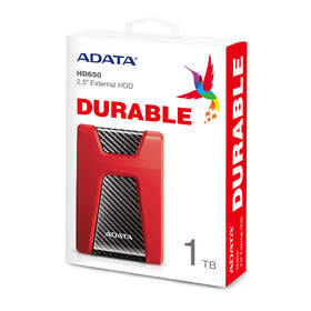 Externý pevný disk ADATA HD650 1TB červený

 obrázok produktu 3 z 3